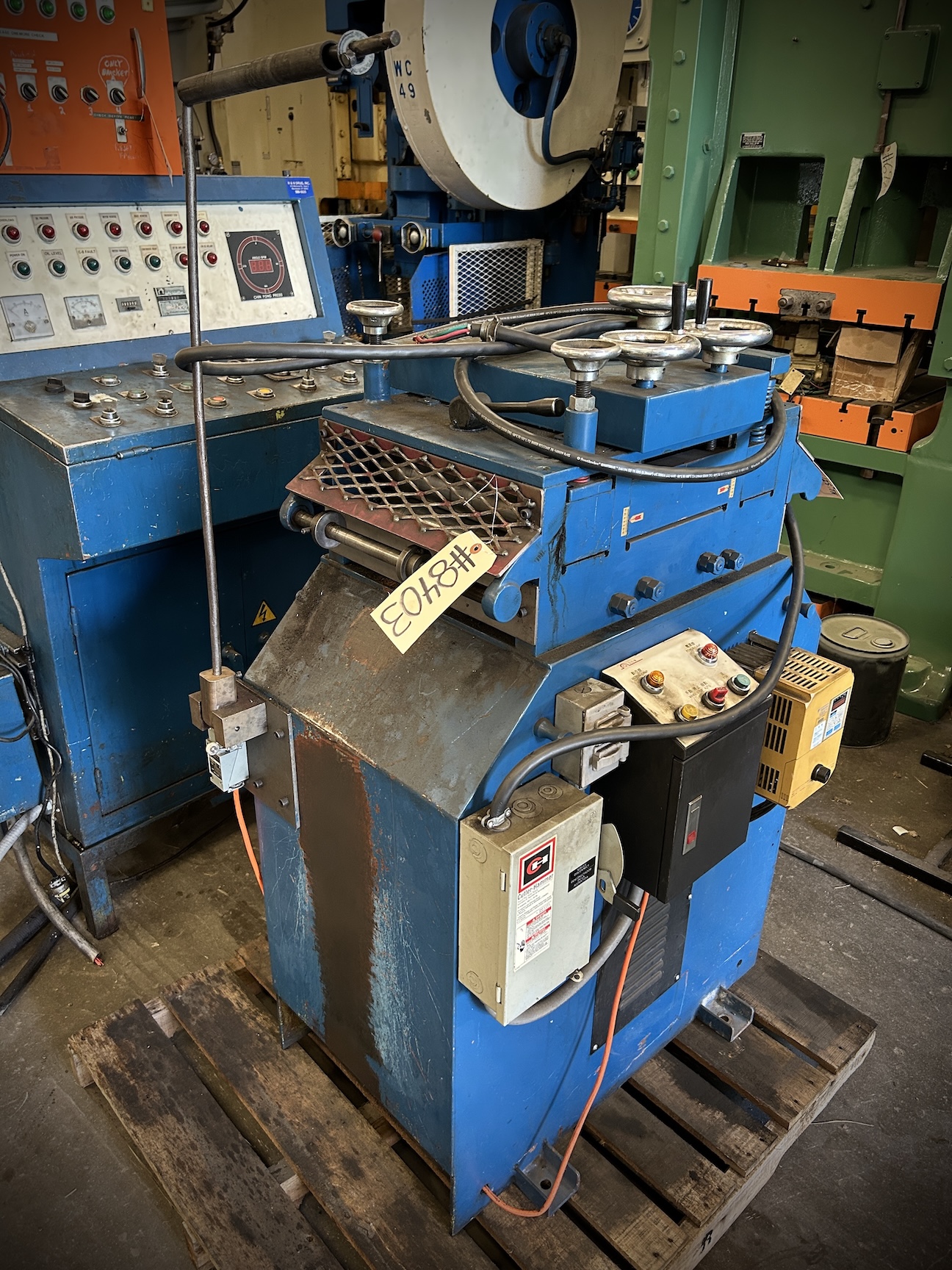 12" Wide x .118" GOW Straightener (7-Roll)