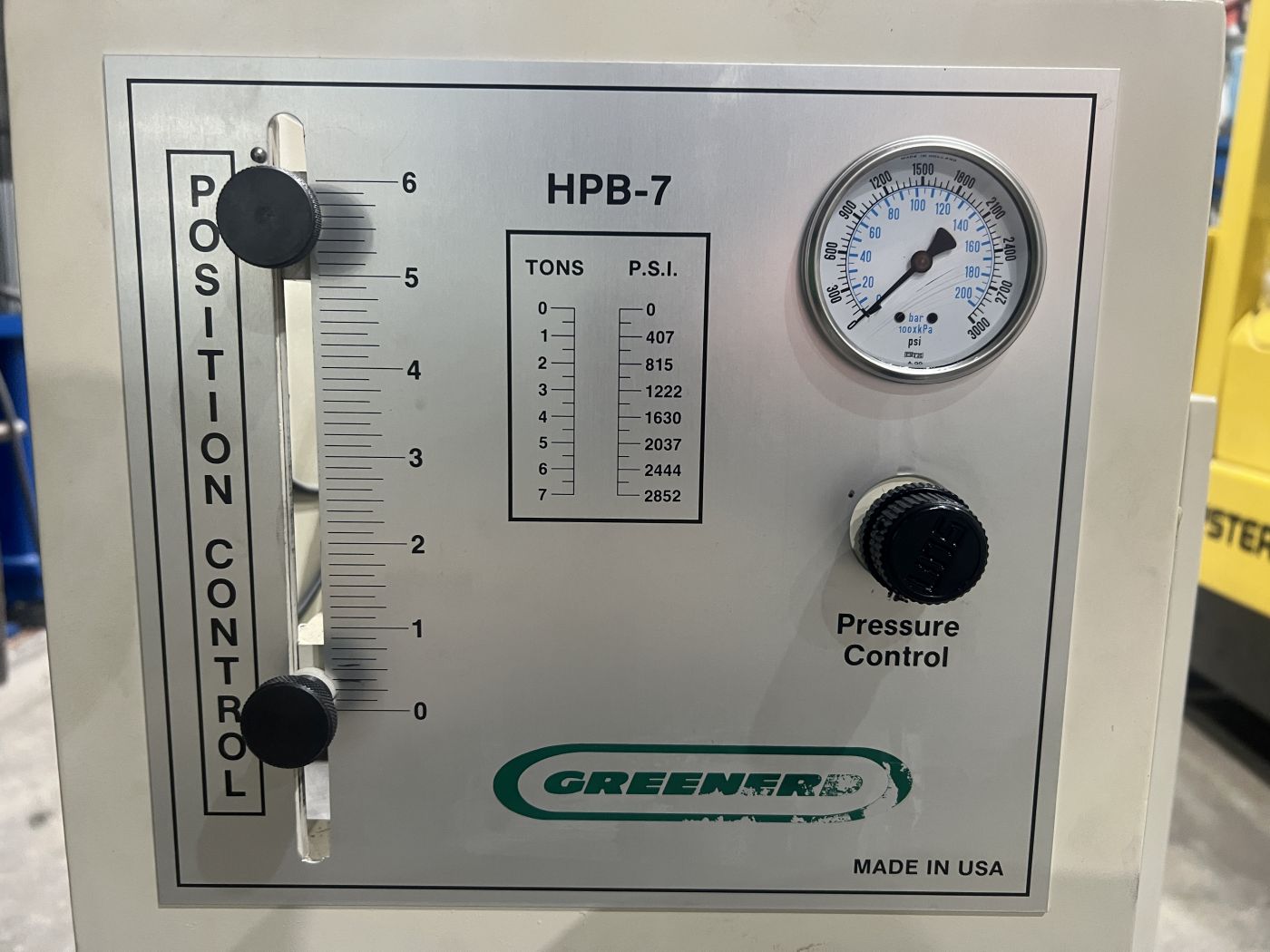 7 Ton Greenerd Press • Used Greenerd HPB-7 Press - Image 12