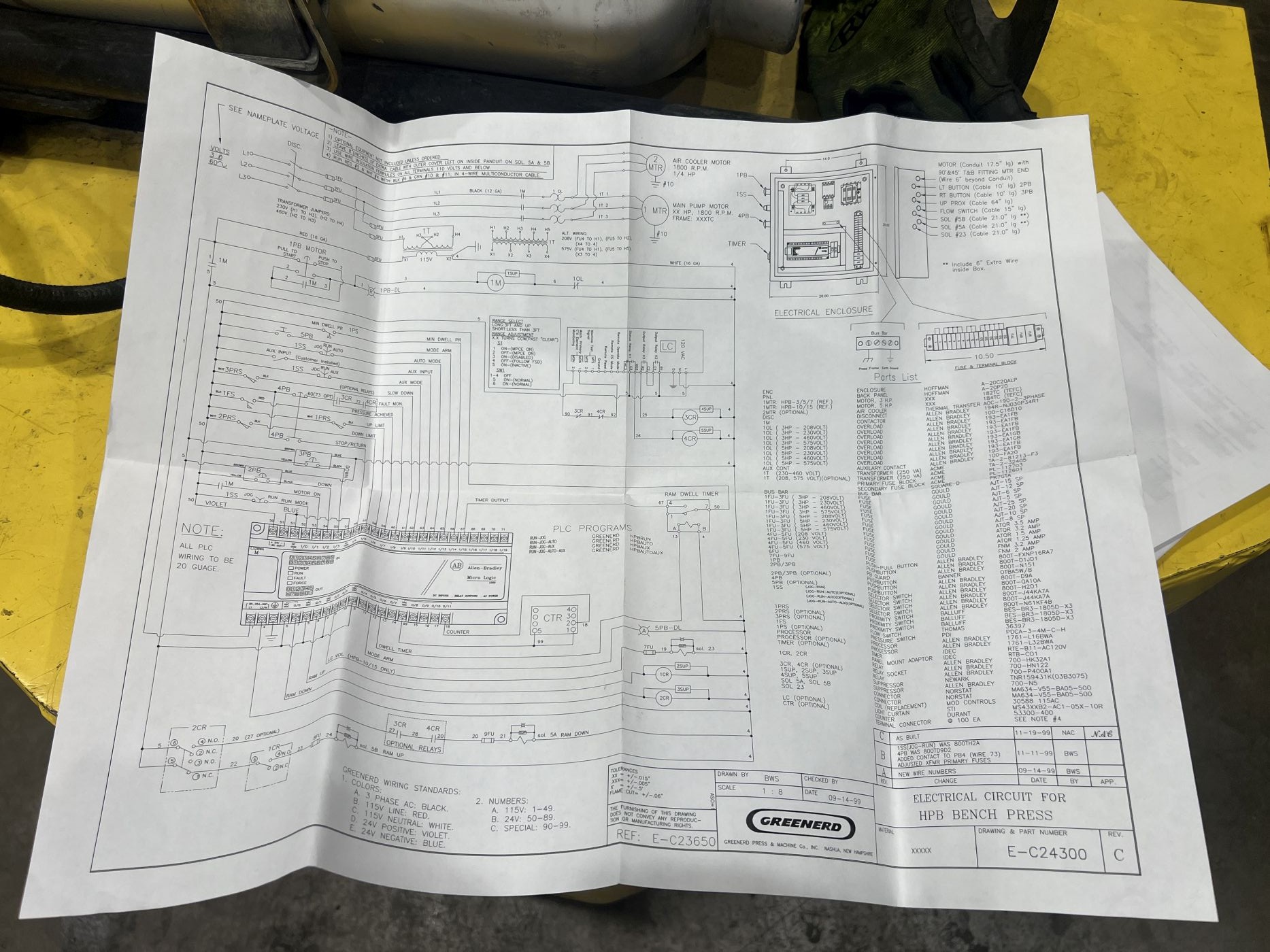 7 Ton Greenerd Press • Used Greenerd HPB-7 Press - Image 16