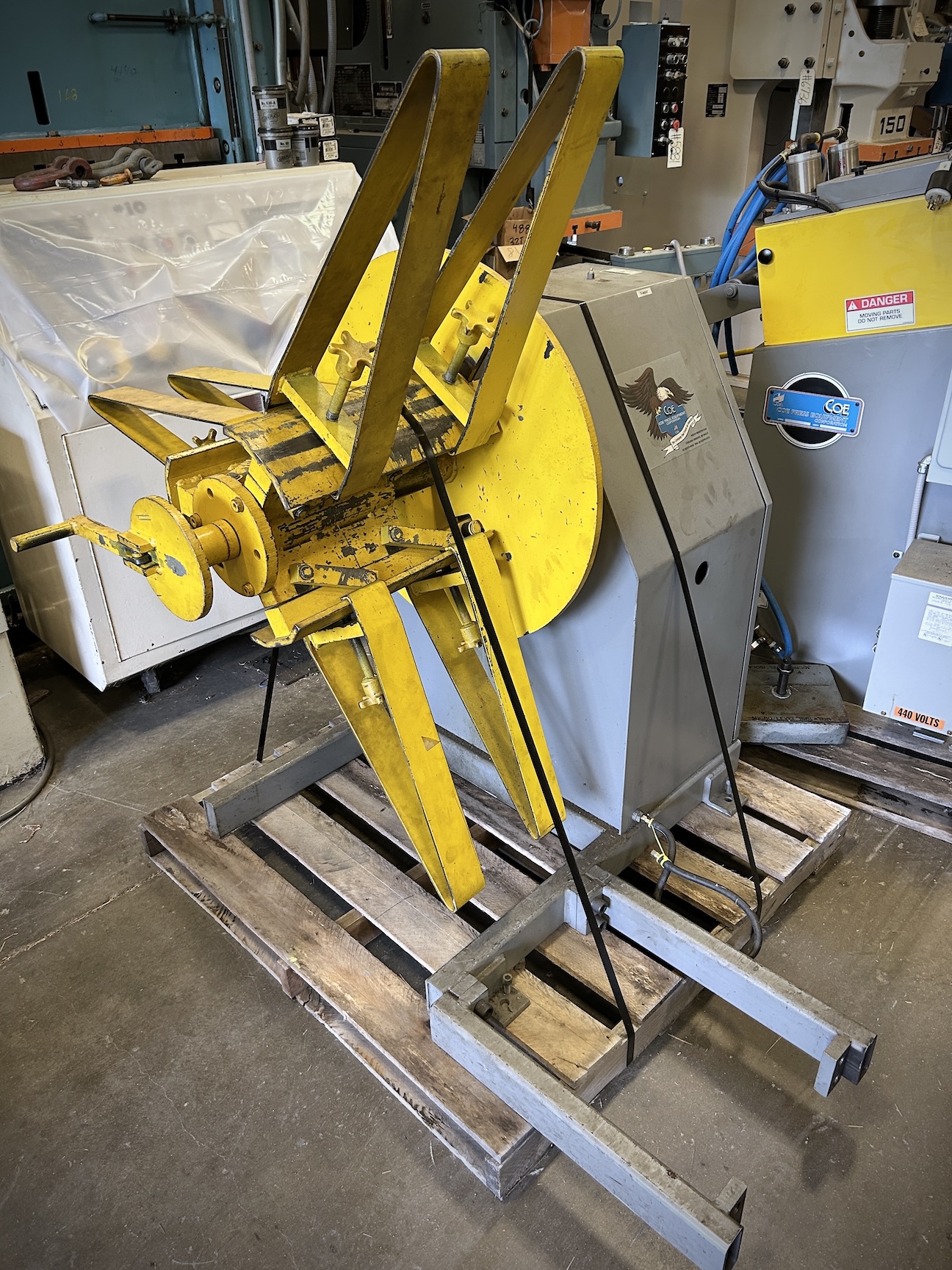 2,500 lbs. x 12" Wide x .125" COE Complete Servo Feedline