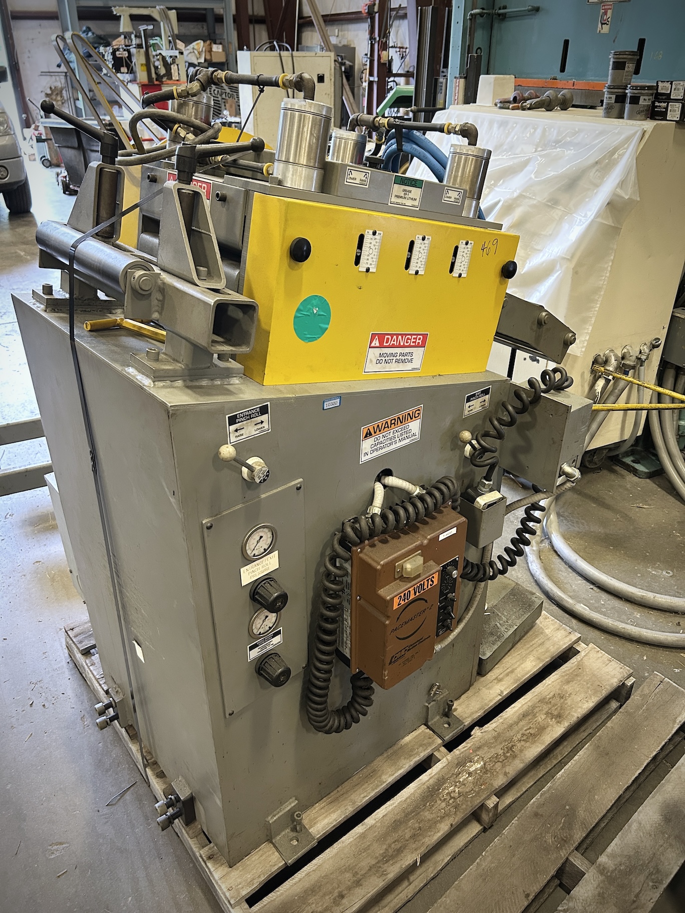 2,500 lbs. x 12" Wide x .125" COE Complete Servo Feedline - Image 5