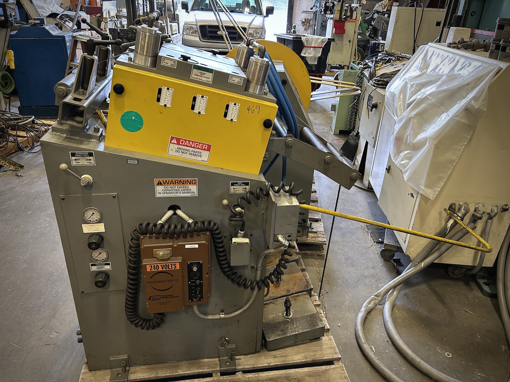 2,500 lbs. x 12" Wide x .125" COE Complete Servo Feedline - Image 6
