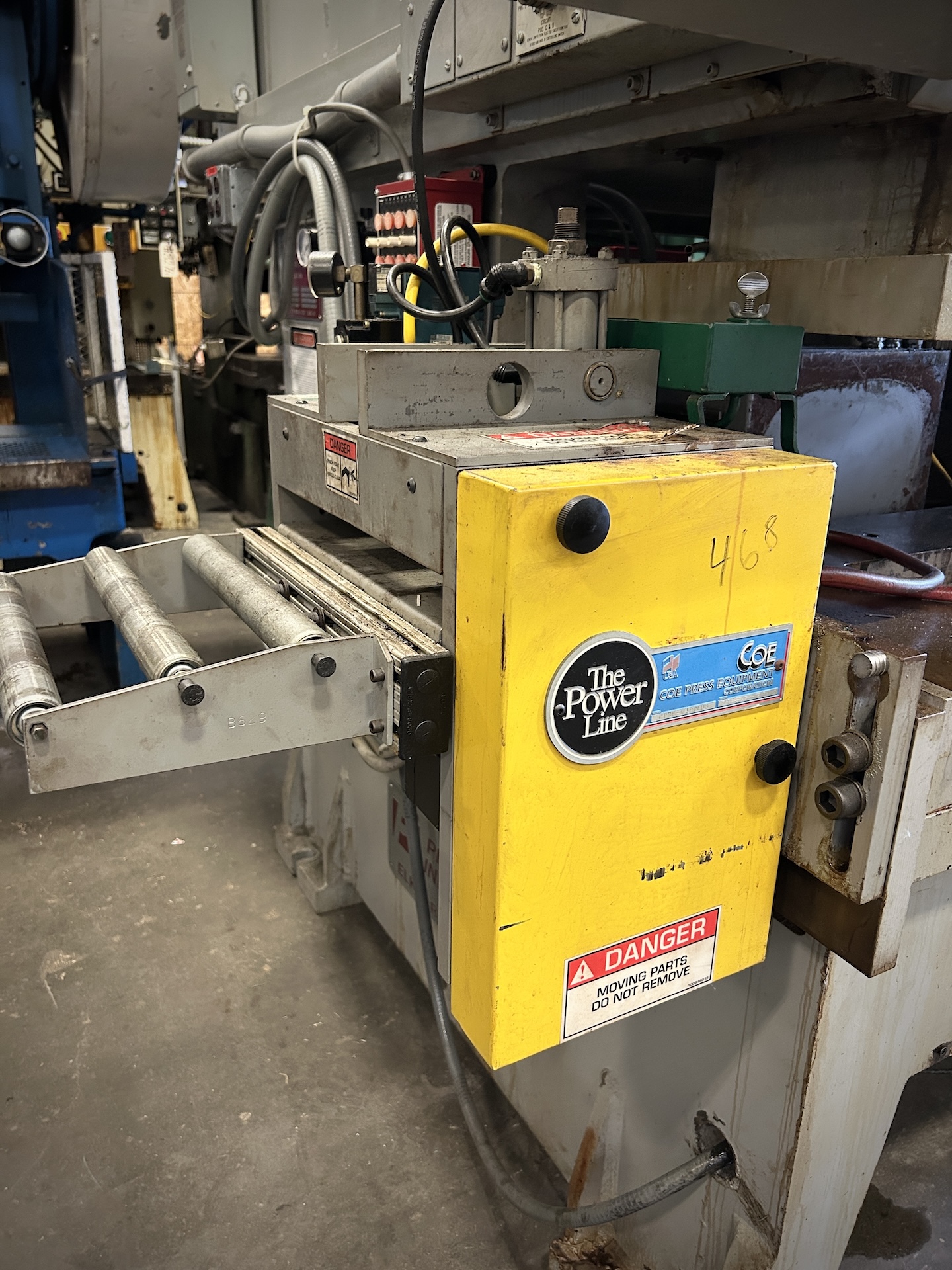 2,500 lbs. x 12" Wide x .125" COE Complete Servo Feedline - Image 12
