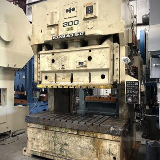 220 Ton Komatsu Press • Used Komatsu OBW200-2 Press