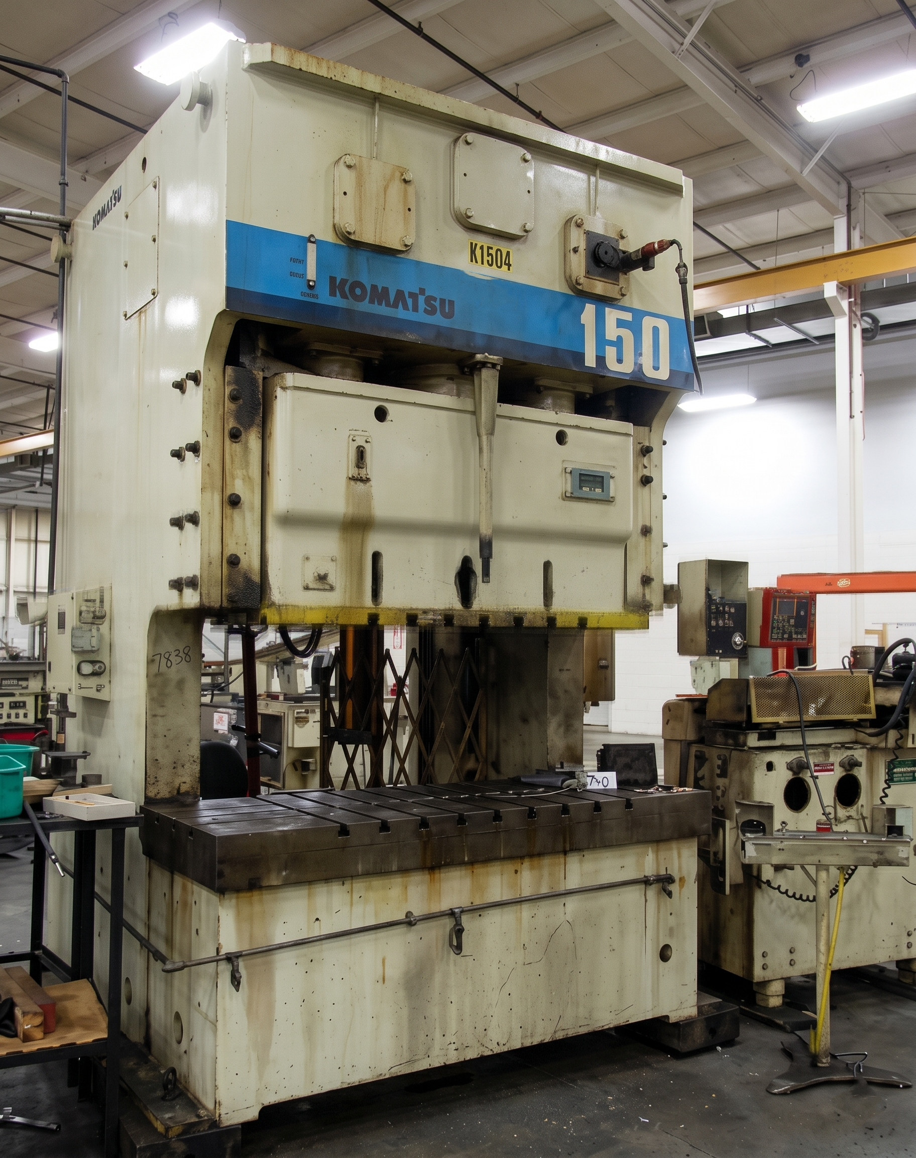 165 Ton Komatsu Press • Used Komatsu OBW150-3 Press