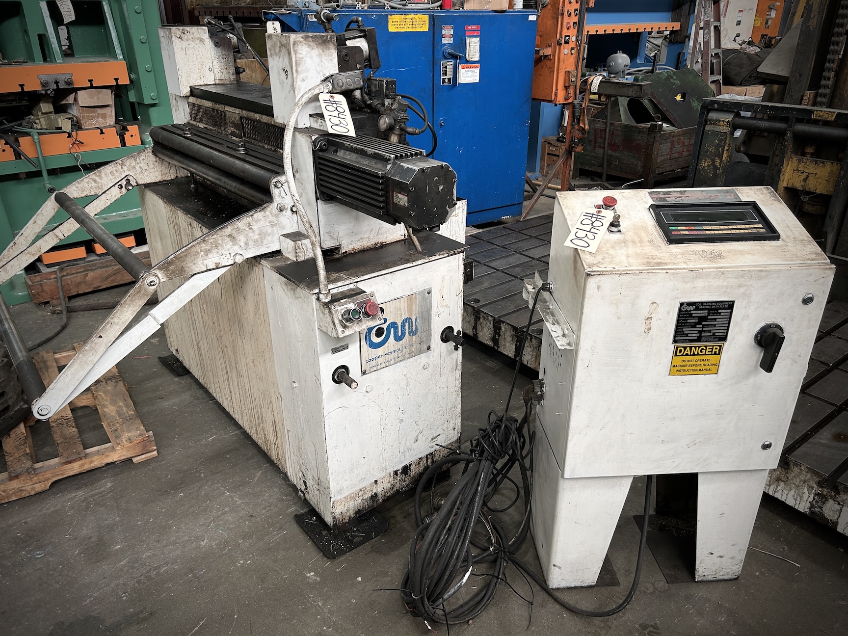 36" Wide x .125" CWP Servo Feed