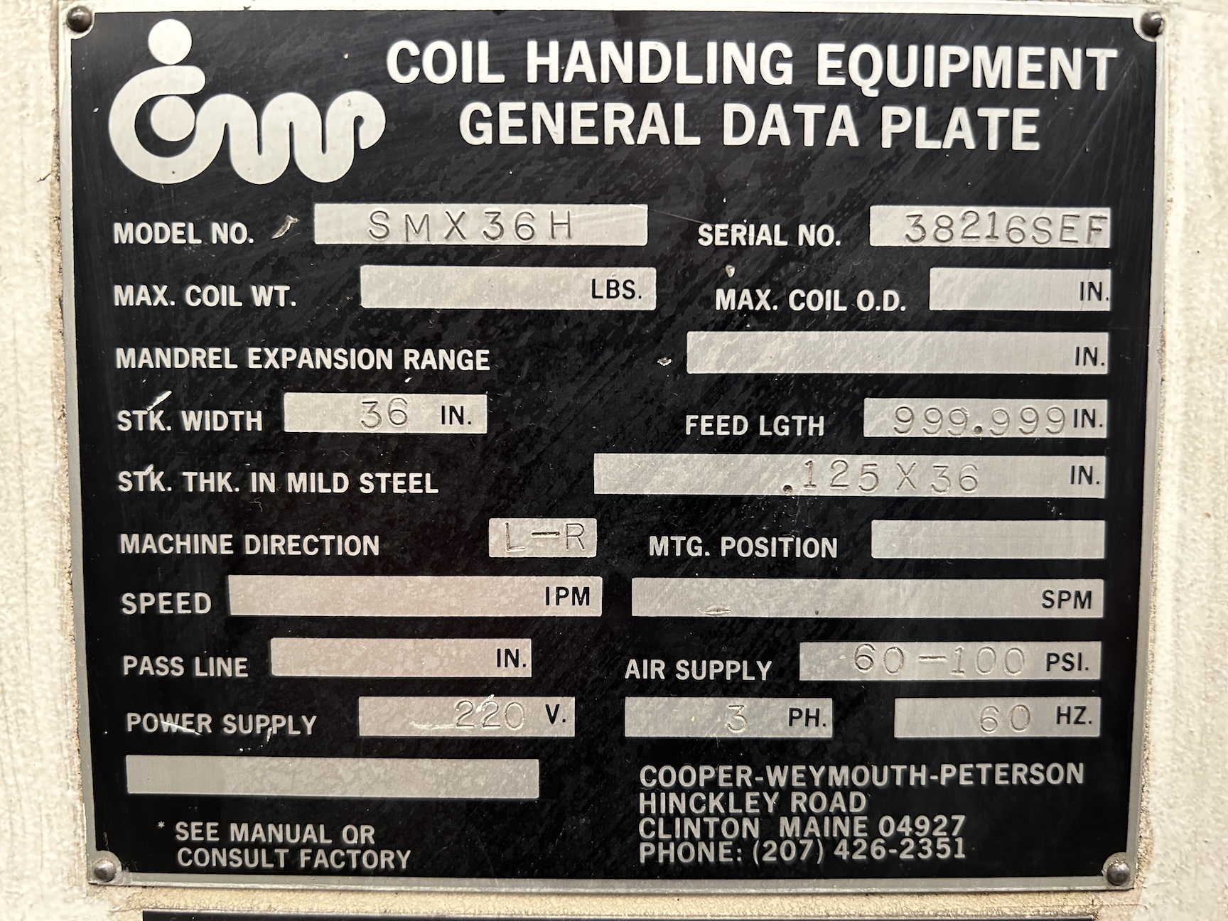 36" Wide x .125" CWP Servo Feed - Image 6