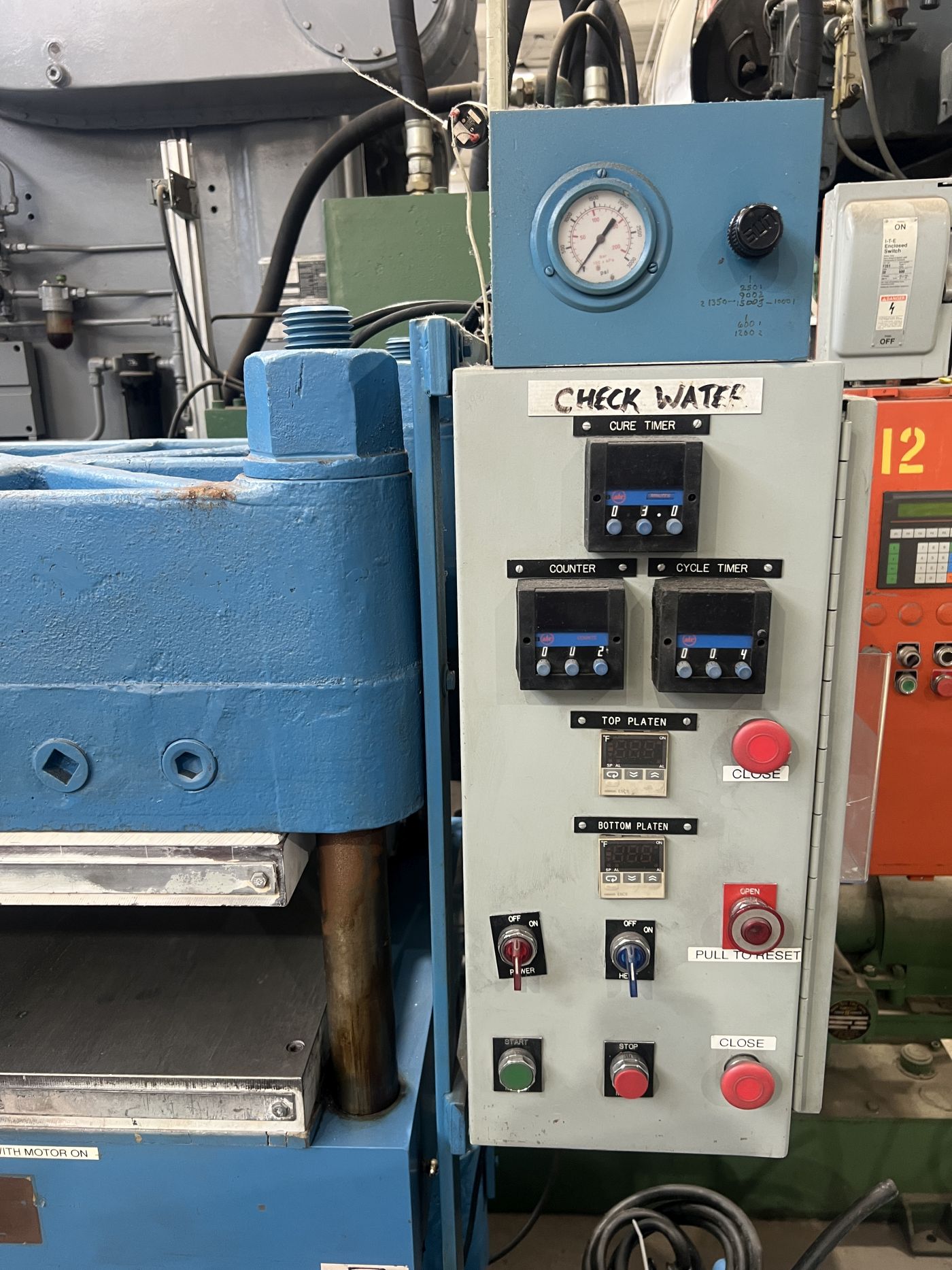 110 Ton Reliable Press • Used Reliable Custom Press - Image 6