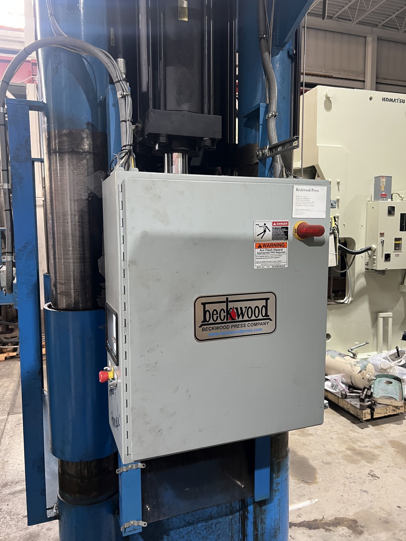 980 Ton Beckwood Press • Used Beckwood 4P980F3636 Press - Image 7