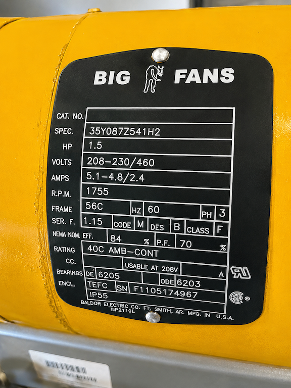 18' Big Ass Ceiling Fan - Image 3