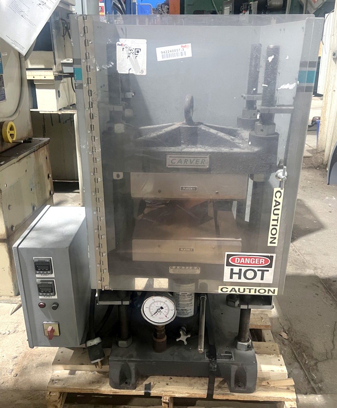 12 Ton Carver Press • Used Carver 4122 Press - Image 8