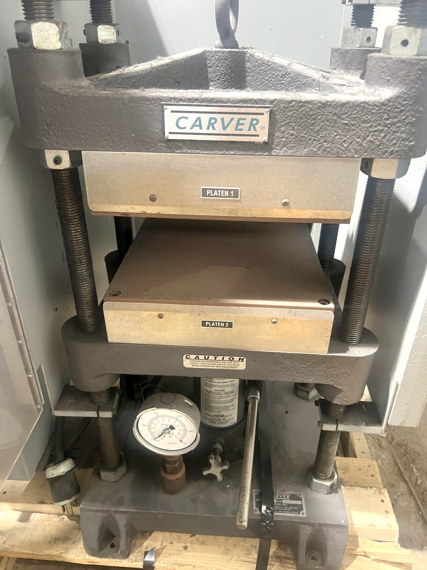 12 Ton Carver Press • Used Carver 4122 Press - Image 9
