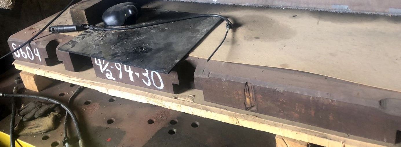 94" x 60" Solid Bolster Plate - 4.5" Thick